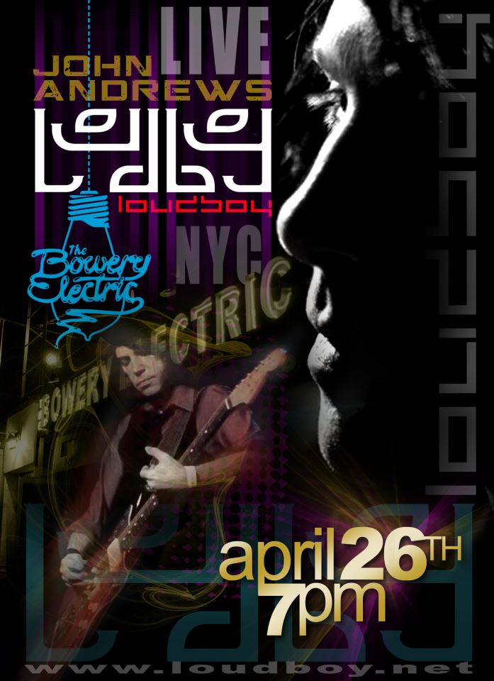 Loudboy live @ The Bowery Electric, NYC April 26 7pm